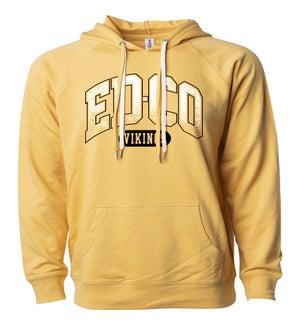 EdCo Vikings Distressed Hoodie